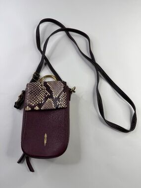 Thacker Leather Rectagular Crossbody Bag